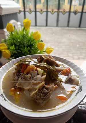 Foto resep Asem Asem Iga Sapi Daun Kedondong