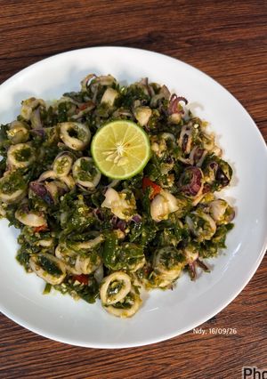 Foto resep Cumi Cabai Hijau