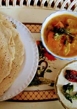 A picture of Green Moong Dal Dosa.