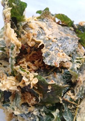 Foto resep Peyek bayam