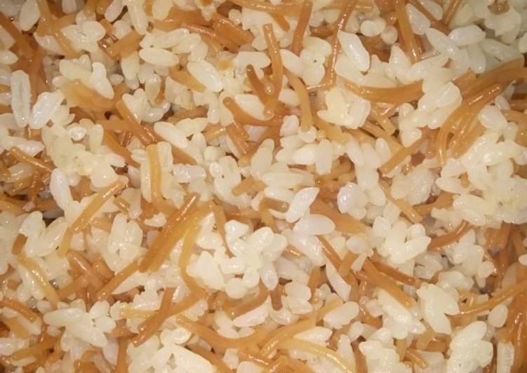 أرز أبيض 🍚 بالشعيرية 😍