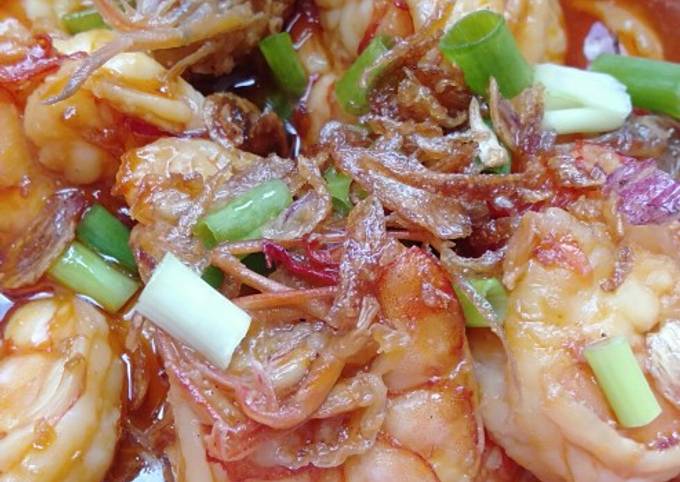 Resep Udang asam manis simple dan sedaaapp Anti Gagal