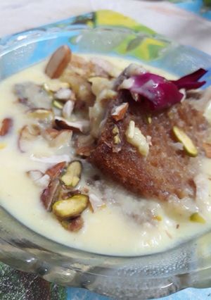 A picture of Shahi Tukda.