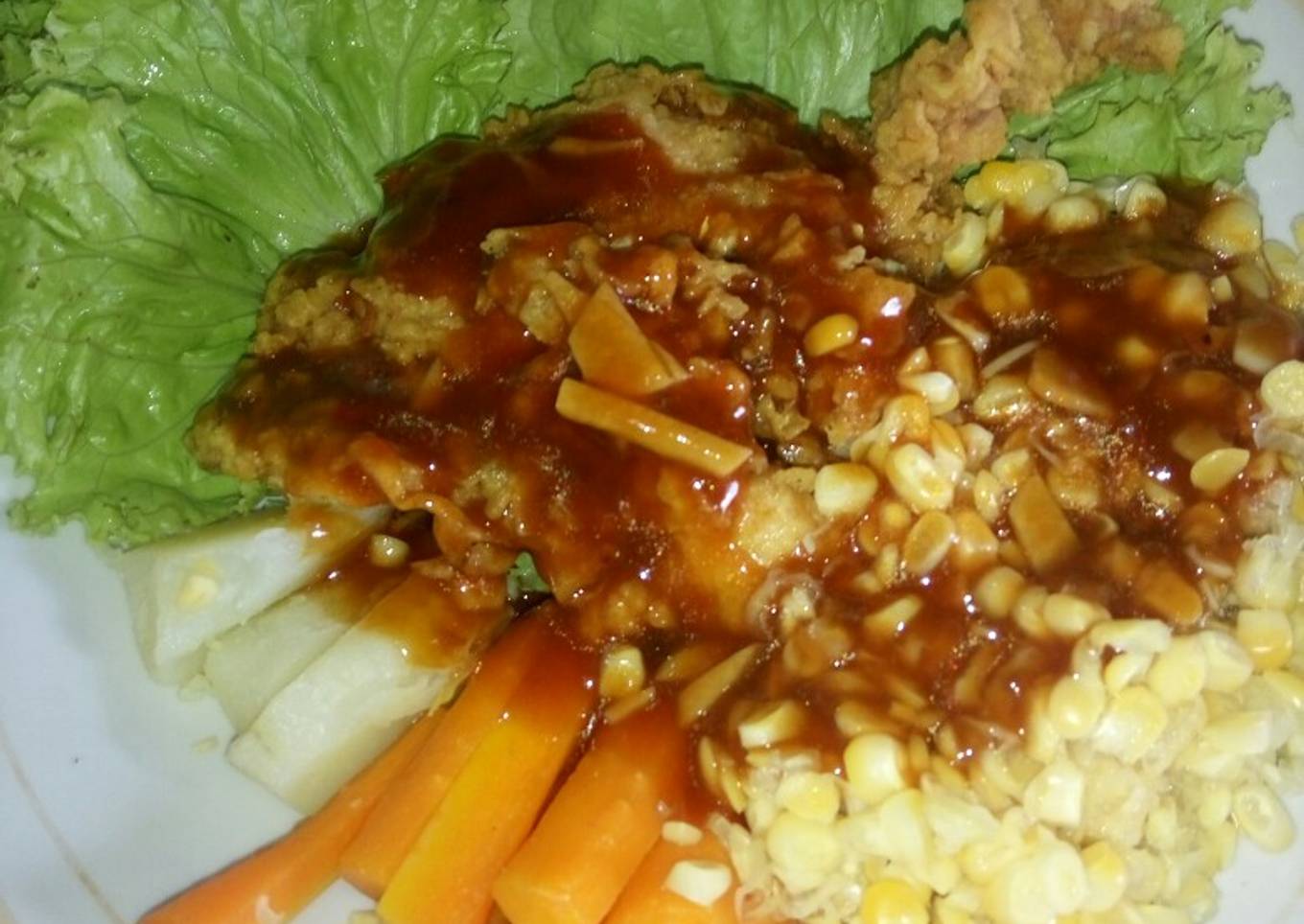 Chicken steak mama Rizal