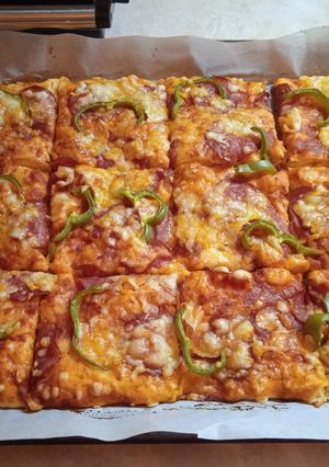 Φωτογραφία της συνταγής Πίτσα 🍕🍕🍕🍕