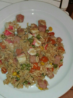 Una foto de Arroz frito de aprovechamiento