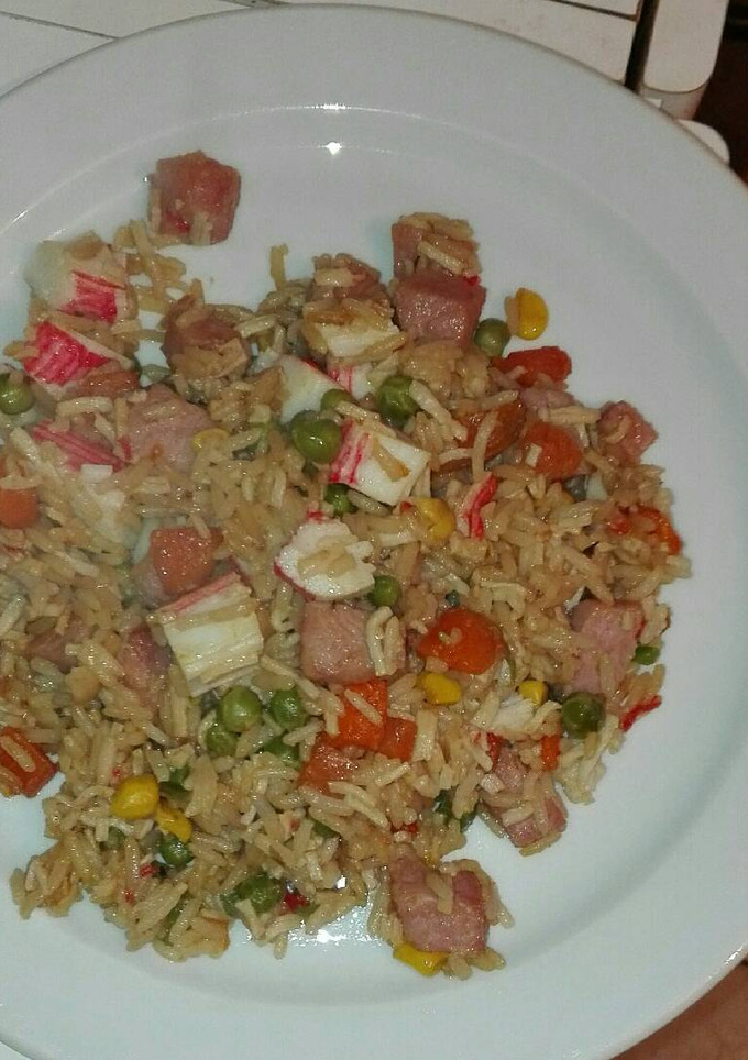 Una foto de Arroz frito de aprovechamiento