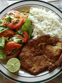 Una foto de Milanesa de puerco