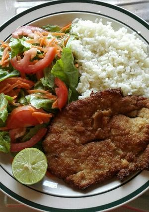 Una foto de Milanesa de puerco