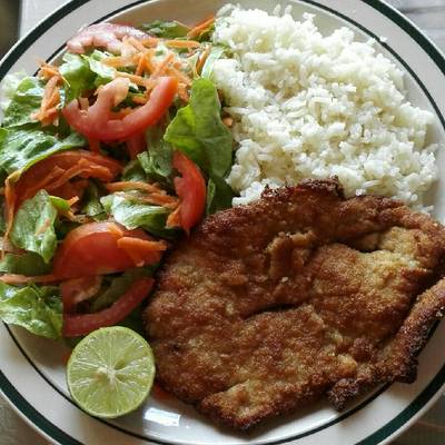 Milanesa de puerco Receta de Hanna Hurtado ⭐- Cookpad