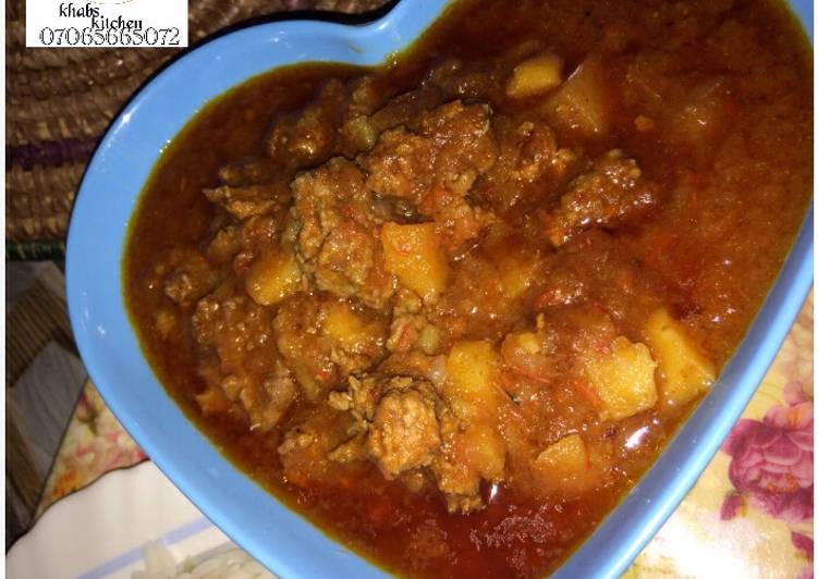 Stew 2 recipe by Khabs kitchen