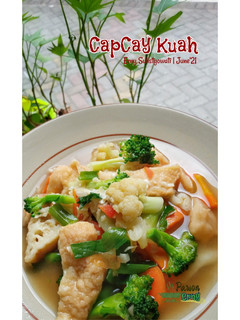 Foto resep CapCay Kuah