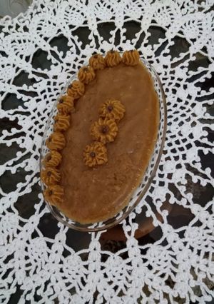 عکسی از دستور حلوای شیر موز