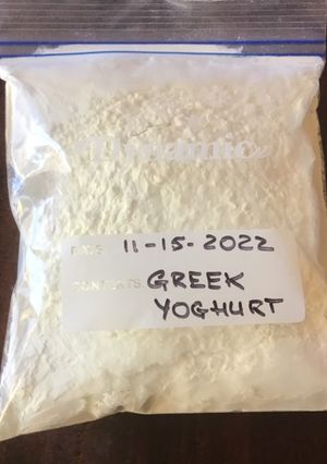 A picture of California Farm Dried Probiotic Yoghurt.
