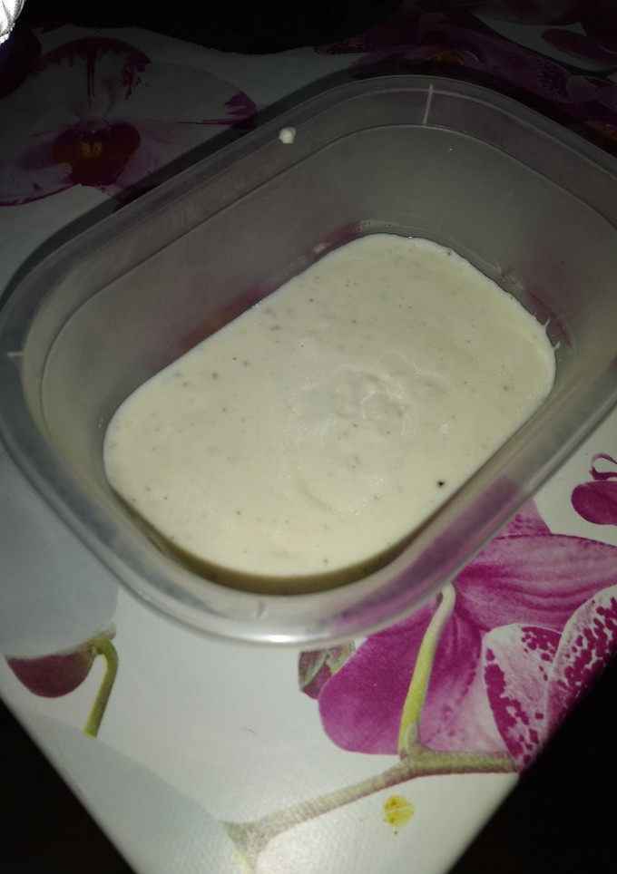 Una foto de Salsa suave de parmesano para pasta
