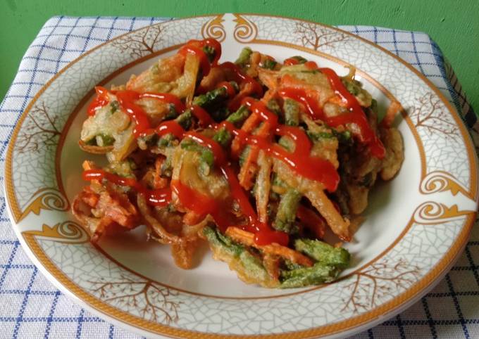 Resep: Kakiage Daun Kunyit Praktis