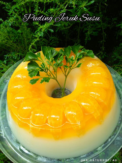 Foto resep Jeruk Vitamin C~Puding Jeruk Susu