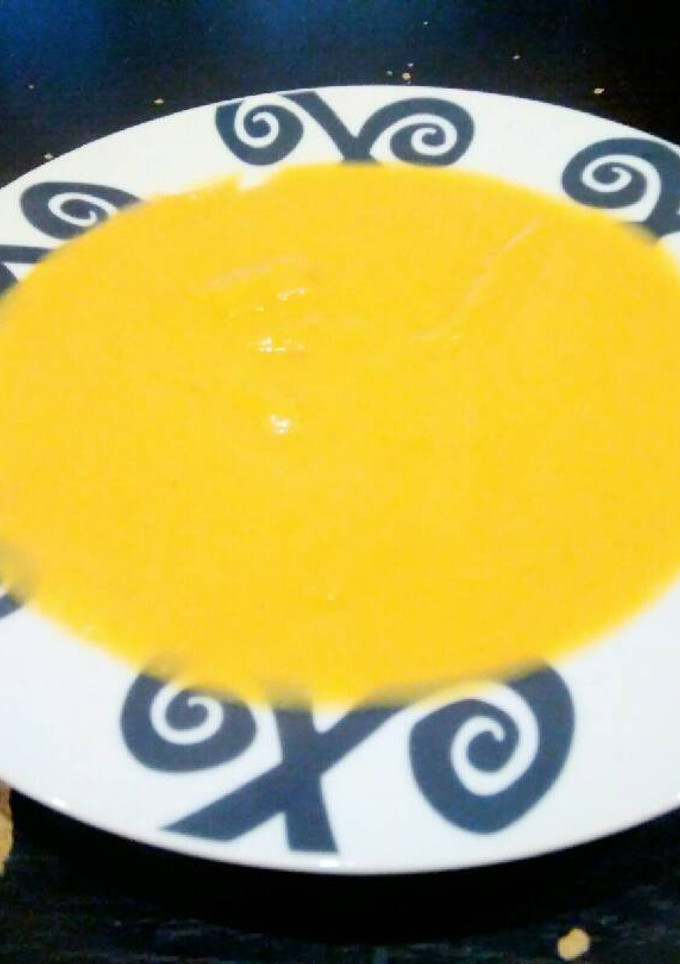 Una foto de Puré suave de patata y zanahoria
