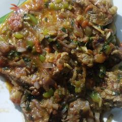 A picture of Stewed beaf#localfoodcontest_Kakamega.