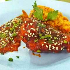 A picture of Spicy korean sauce.
