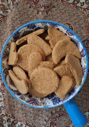 عکسی از دستور بیسکویت رژیمی