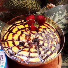 A picture of Mango Chocolate Custard.