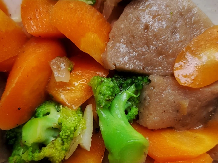 Cara Mudah Menyiapkan Resep Capcai brokoli Baso yang Lezat Anti Ribet, Bikin Ngiler