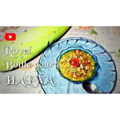 Royal bottle gourd halwa A picture of Royal bottle gourd halwa.