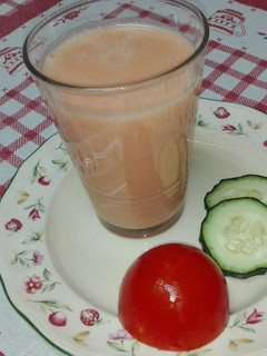 Una foto de Gazpacho andaluz. Receta tradicional