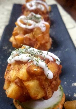 A picture of Fries Paneer Pops.