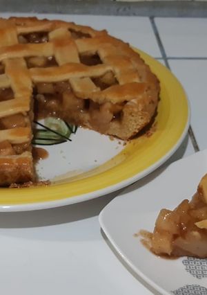 Una foto de Pye de Manzana