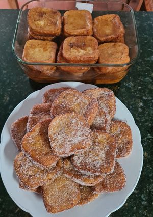 Una foto de Torrijas tradicionales