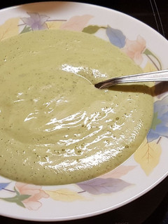 Una foto de Crema de calabacín