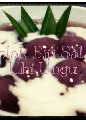 Foto resep Kolak Biji Salak Ubi Ungu