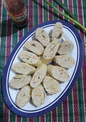 Foto resep Roll Tahu ayam sayur (W#40)