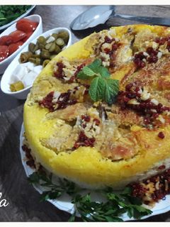 عکسی از دستور ته انداز بال مرغ