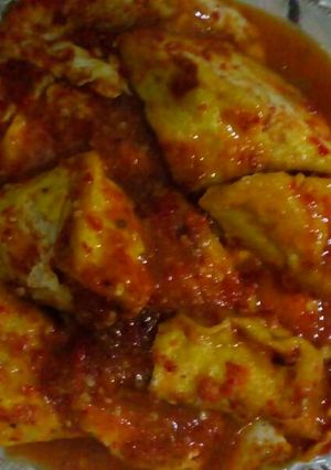 Foto resep BALADO TELOR VS TAHU pedas segeer