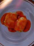 Sawi Putih Isi Daging Cincang ft Saus homemade