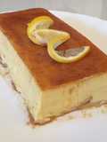 Flan de limón