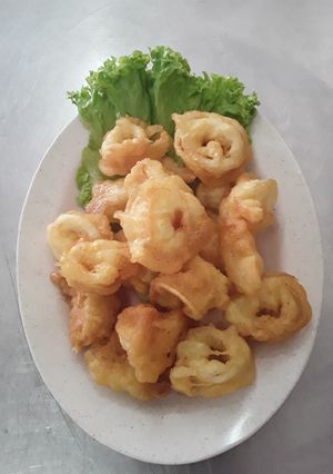 Foto resep Cumi-cumi goreng tepung