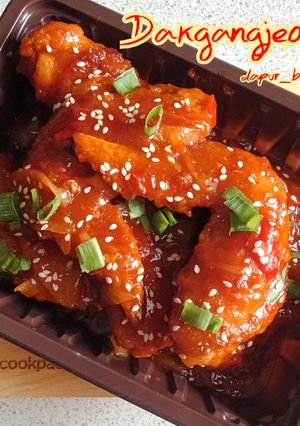 Foto resep Dakgangjeong (Korean Spicy Chicken Wings)