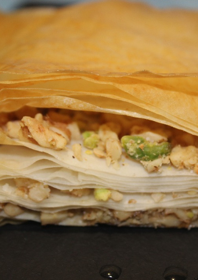 Una foto de Baklava