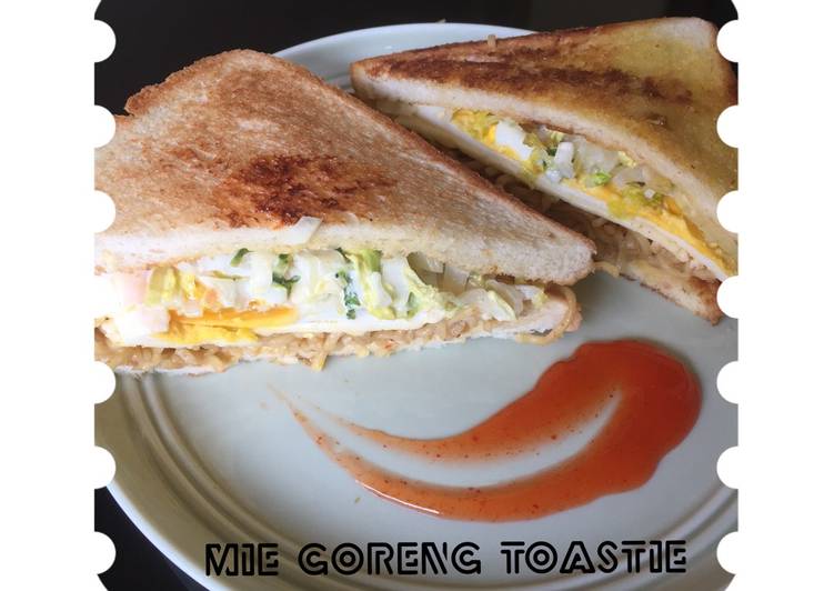 Resep Mie goreng toastie Anti Gagal