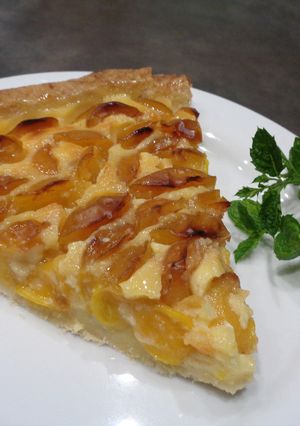 Une photo de Tarte aux mirabelles