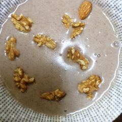 A picture of The simple wimbi porridge#millet flour challenge #themechallenge.