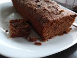 Budín de chocolate libre de trigo y azúcar refinada