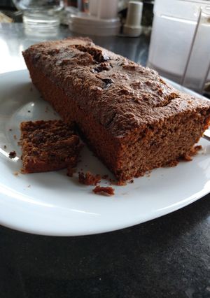 Una foto de Budín de chocolate libre de trigo y azúcar refinada