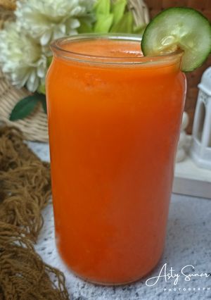 Foto resep Jus Glowren (Glowing Oranges)