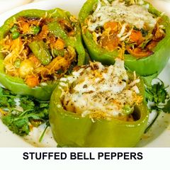 Stuffed Bell Peppers A picture of Stuffed Bell Peppers.