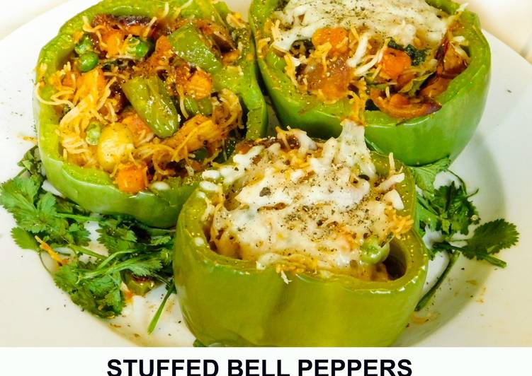 Recipe of Quick Stuffed Bell Peppers
